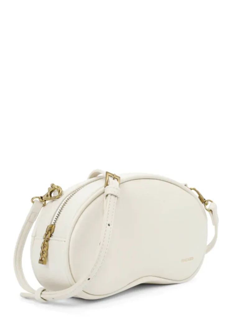 Bean Clutch | Cream Pebbled