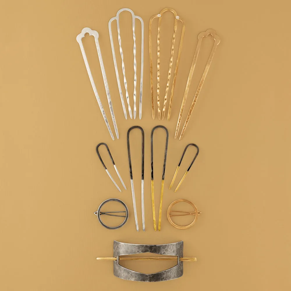 Effortless Twist Hair Fork in Bronze - Small