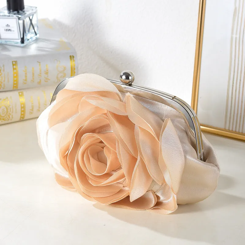 Fashion Rose Clutch
