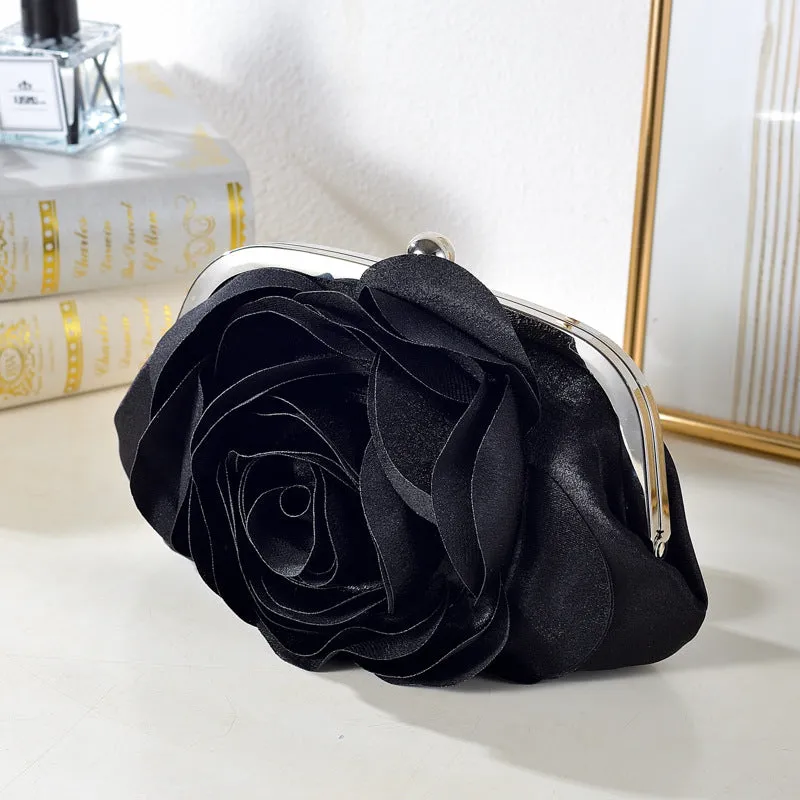 Fashion Rose Clutch