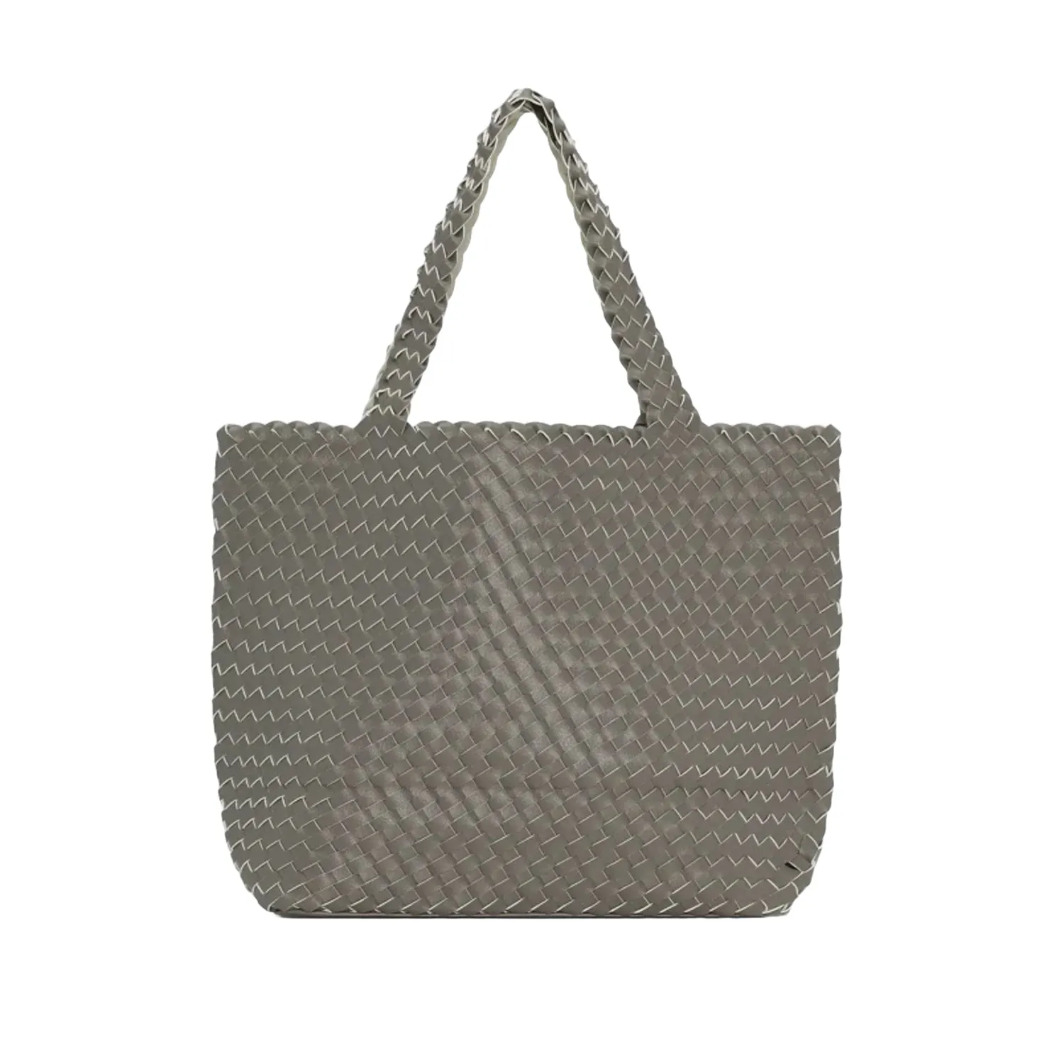 Ilse Jacobsen Tote Bag in Falcon/Egg White