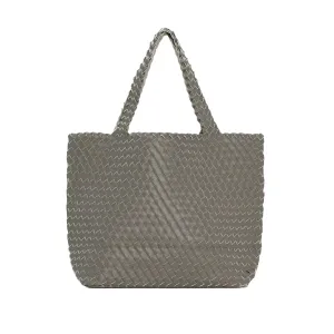 Ilse Jacobsen Tote Bag in Falcon/Egg White