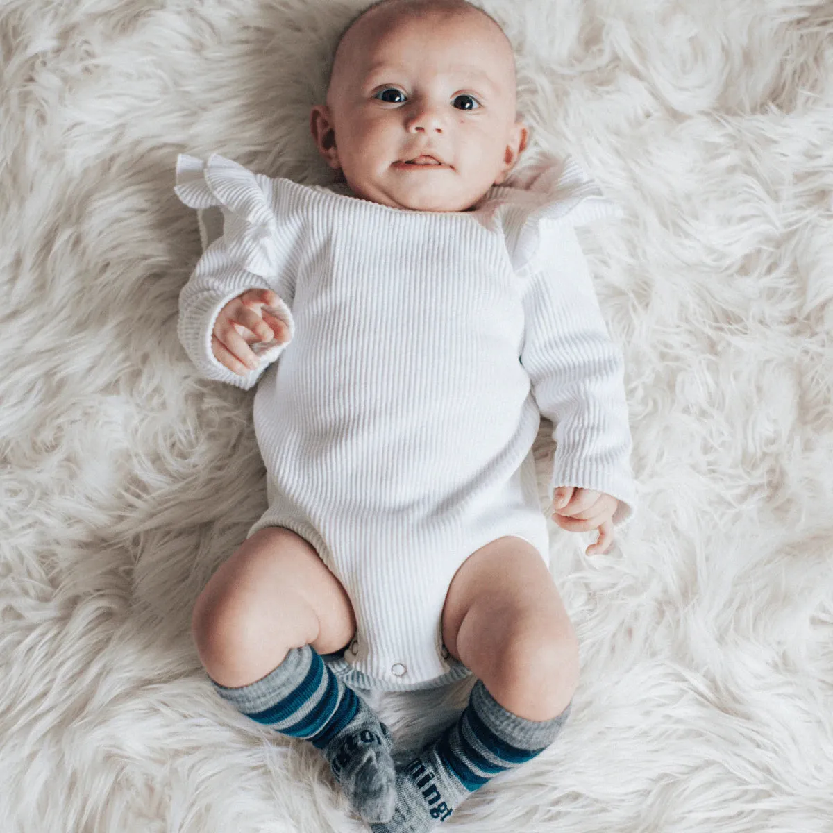 Lamington Merino Wool Knee High Socks | BABY | Oamaru