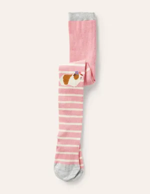 Patterned Tights-Formica Pink Guinea Pig