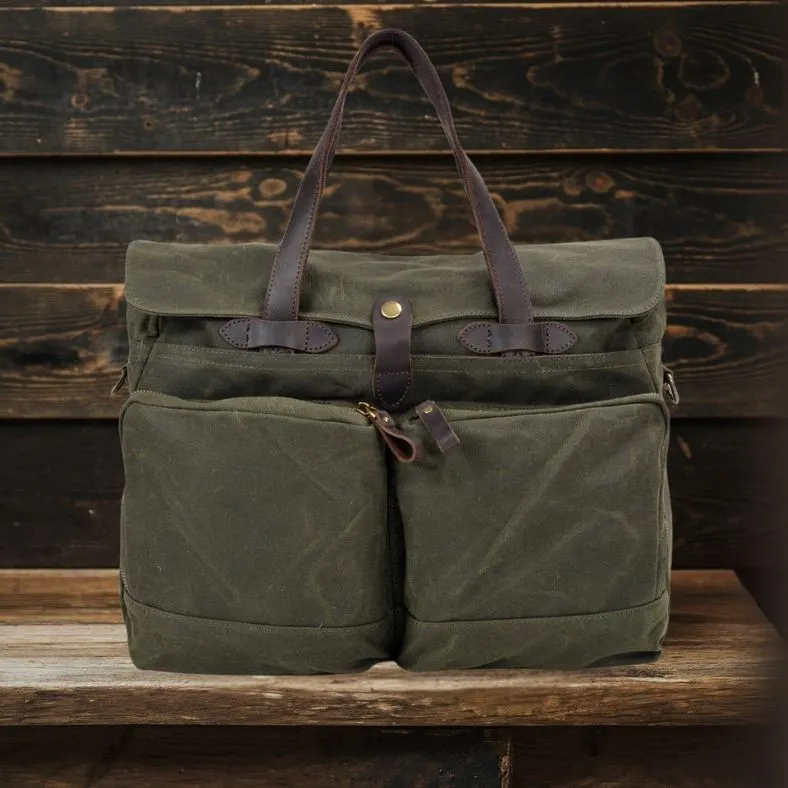 SALT LAKE | Canvas Shoulder Tote Bag