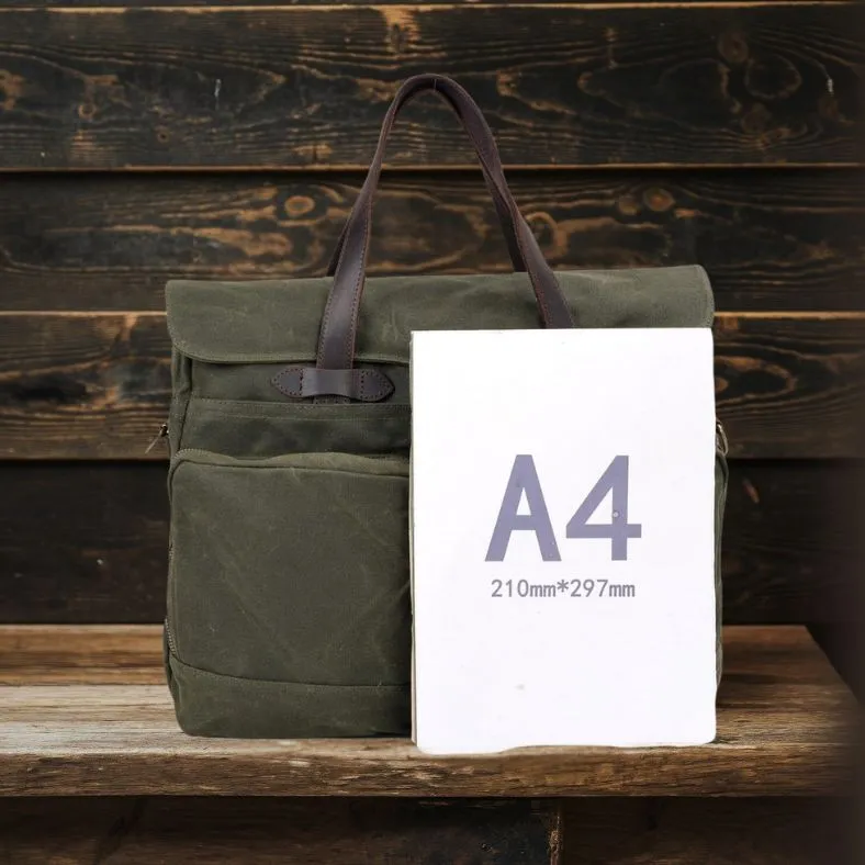 SALT LAKE | Canvas Shoulder Tote Bag