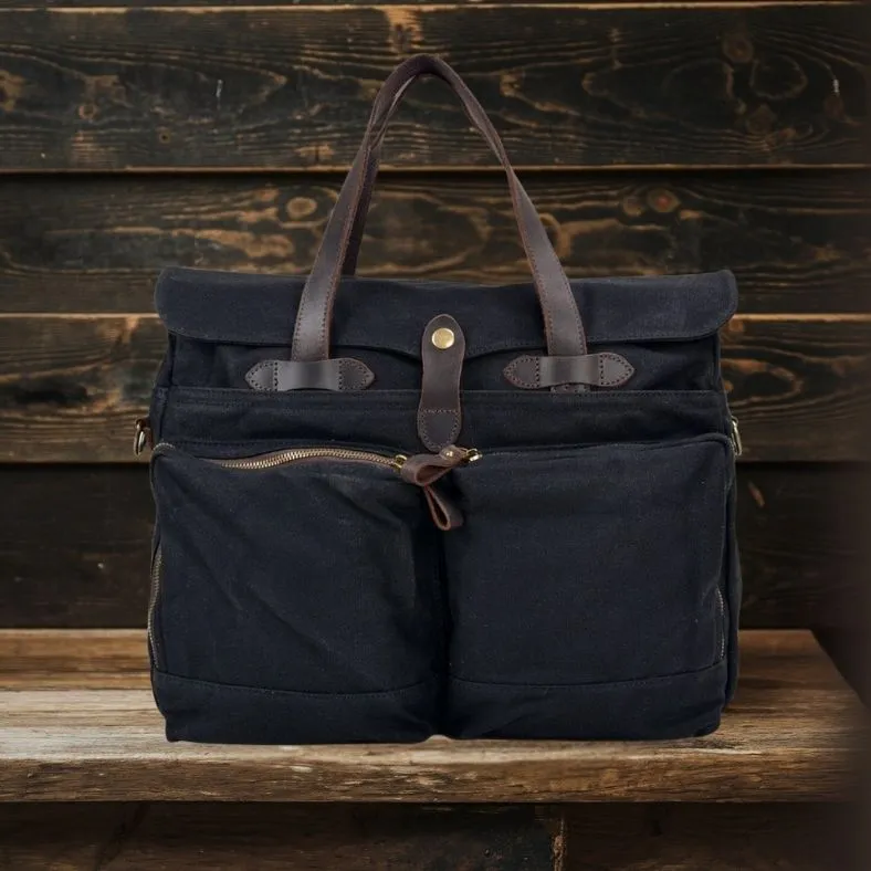 SALT LAKE | Canvas Shoulder Tote Bag