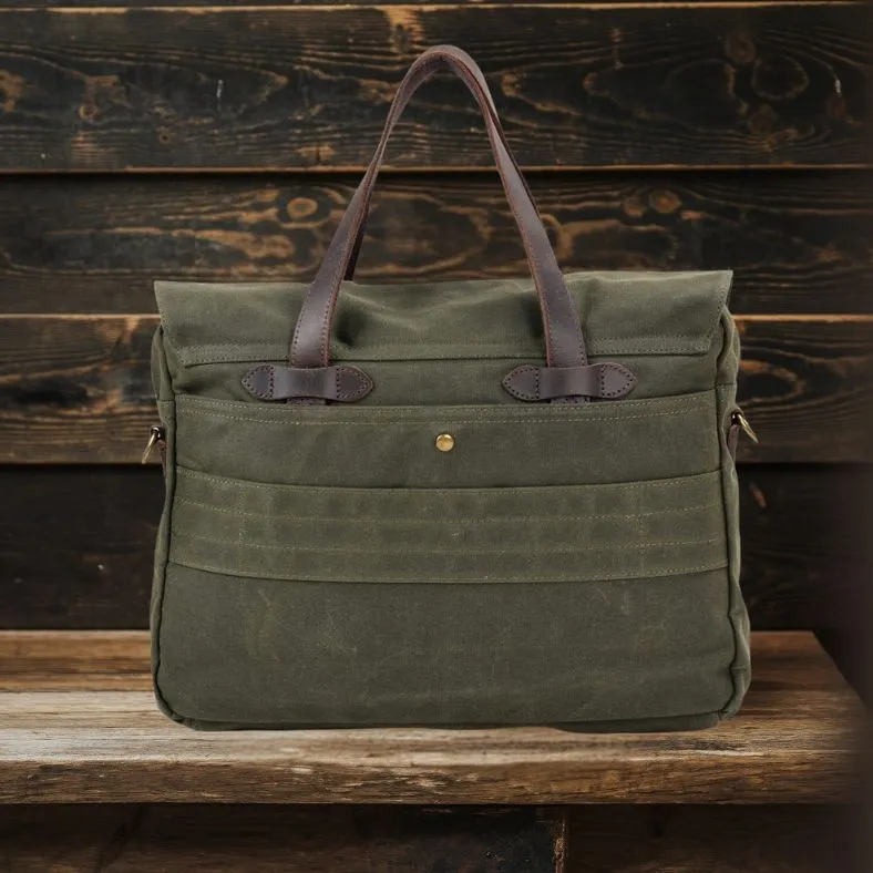 SALT LAKE | Canvas Shoulder Tote Bag