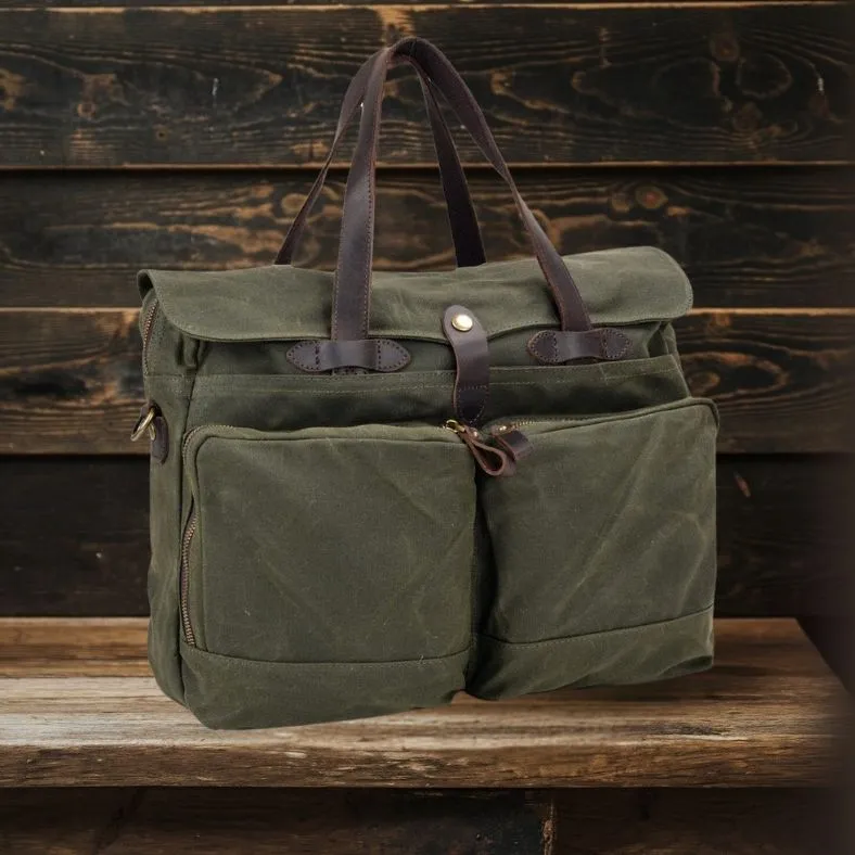 SALT LAKE | Canvas Shoulder Tote Bag