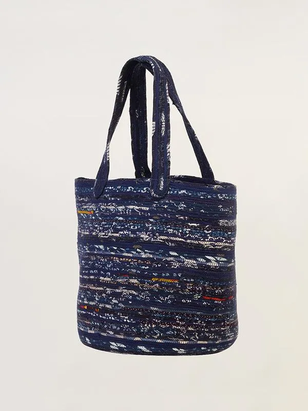 Shopping Basket Navy Blue