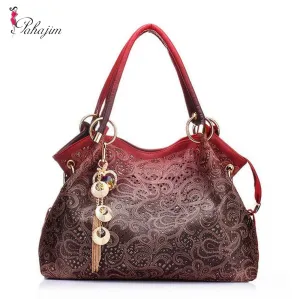 women messenger bags beautiful Women Handbag fashion printing